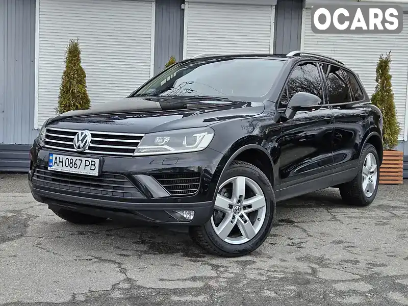 Внедорожник / Кроссовер Volkswagen Touareg 2017 3 л. Автомат обл. Киевская, Киев - Фото 1/21