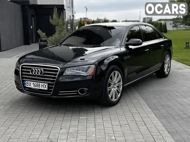 Седан Audi A8 2013 3 л. Автомат обл. Хмельницька, Хмельницький - Фото 1/21