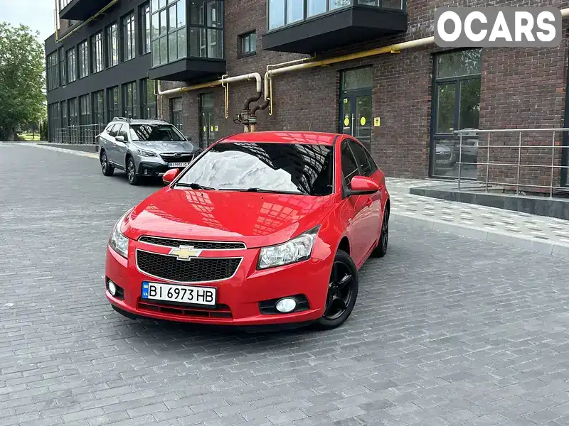 Седан Chevrolet Cruze 2010 1.6 л. Ручна / Механіка обл. Полтавська, Полтава - Фото 1/21