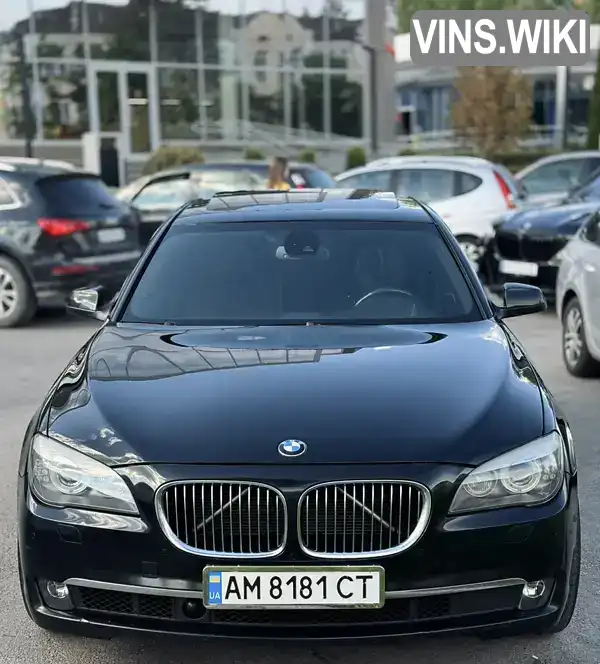 Седан BMW 7 Series 2010 2.98 л. Типтронік обл. Вінницька, Вінниця - Фото 1/14