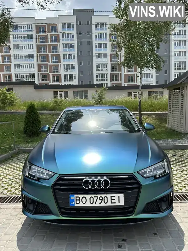 Седан Audi A4 2018 1.98 л. Автомат обл. Тернопільська, Тернопіль - Фото 1/13