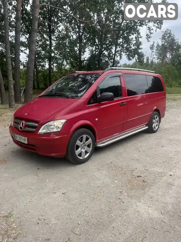 Мінівен Mercedes-Benz Vito 2013 2.14 л. Ручна / Механіка обл. Житомирська, Брусилів - Фото 1/16