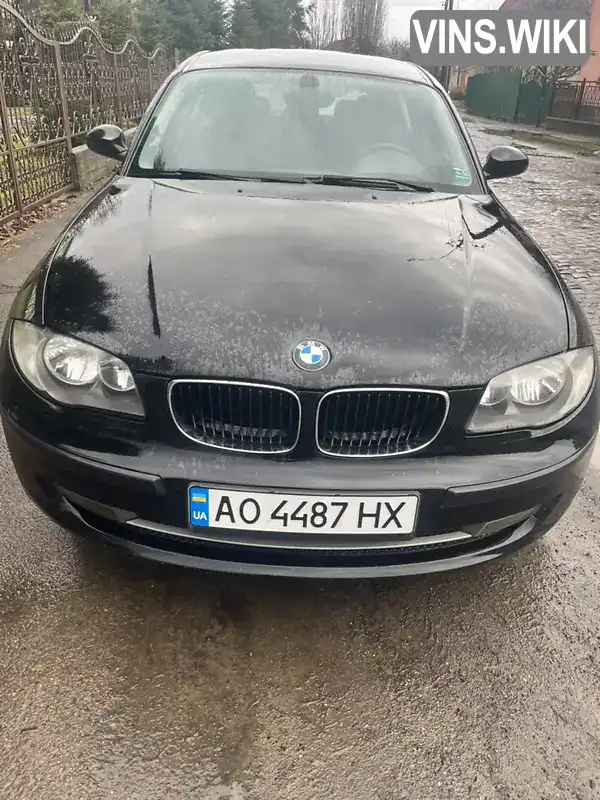 Хетчбек BMW 1 Series 2007 1.6 л. Ручна / Механіка обл. Закарпатська, Мукачево - Фото 1/8