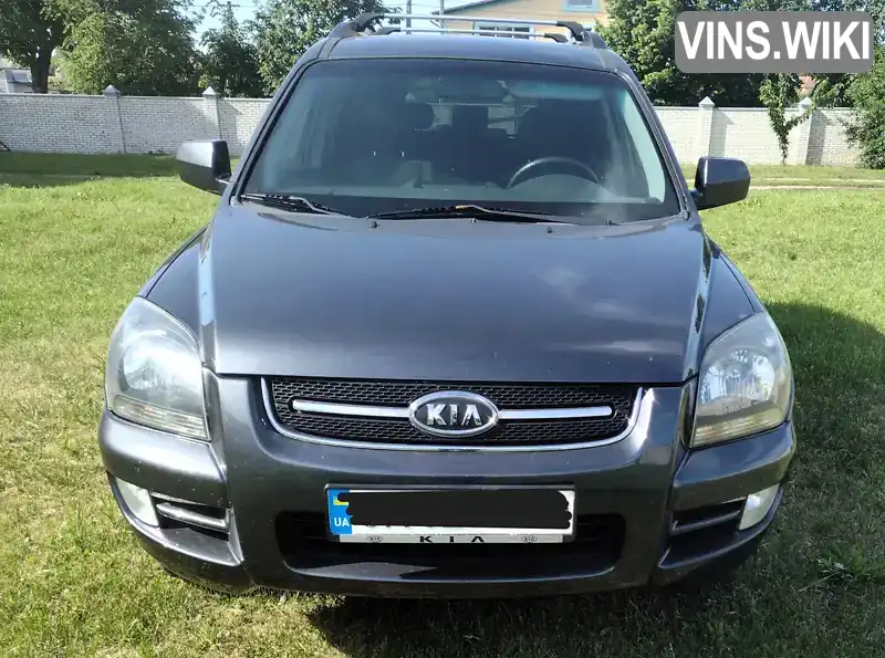 Позашляховик / Кросовер Kia Sportage 2008 1.98 л. Ручна / Механіка обл. Сумська, Глухів - Фото 1/17