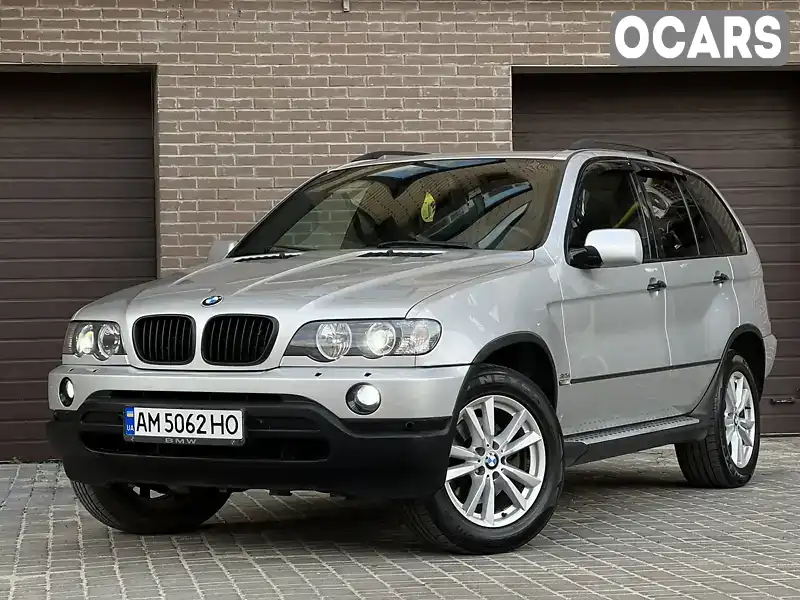 Позашляховик / Кросовер BMW X5 2002 3 л. Автомат обл. Житомирська, Бердичів - Фото 1/21