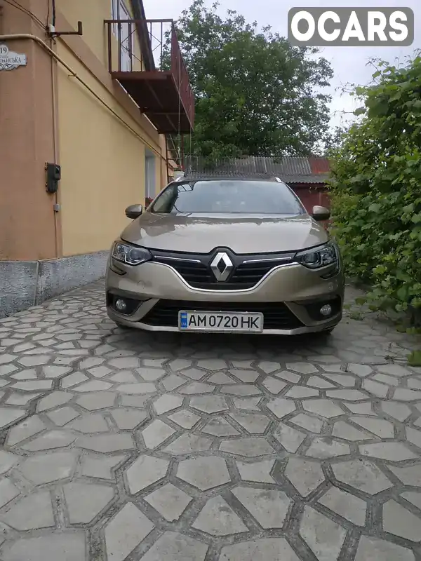 Універсал Renault Megane 2017 1.46 л. Ручна / Механіка обл. Житомирська, Звягель - Фото 1/21