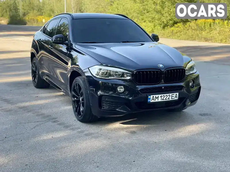 Позашляховик / Кросовер BMW X6 2014 2.99 л. Автомат обл. Житомирська, Житомир - Фото 1/21