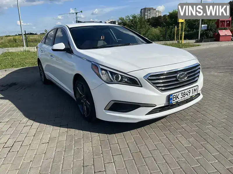 Седан Hyundai Sonata 2017 2.36 л. Автомат обл. Рівненська, Рівне - Фото 1/21