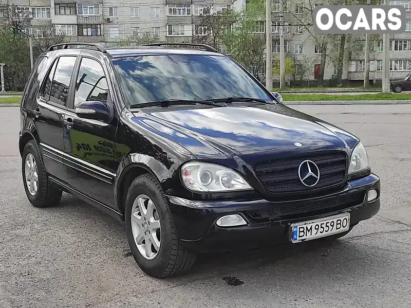 Позашляховик / Кросовер Mercedes-Benz M-Class 2003 2.7 л. Автомат обл. Сумська, Суми - Фото 1/15