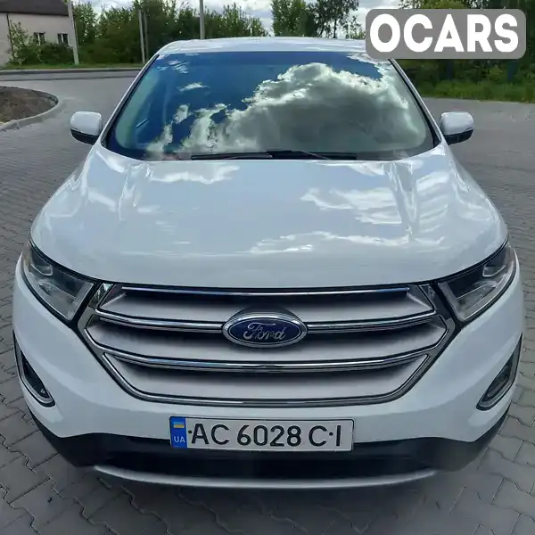 Позашляховик / Кросовер Ford Edge 2016 2 л. Автомат обл. Волинська, Ковель - Фото 1/13