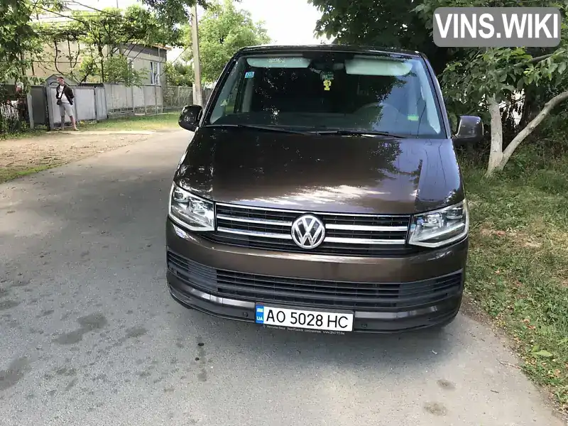 Мінівен Volkswagen Caravelle 2015 1.97 л. Ручна / Механіка обл. Закарпатська, Хуст - Фото 1/11