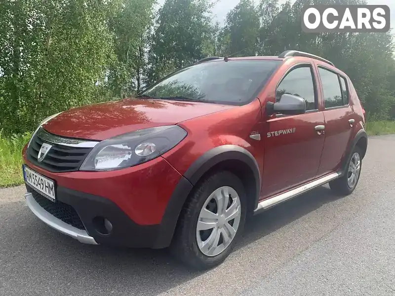 Позашляховик / Кросовер Dacia Sandero StepWay 2011 1.6 л. Ручна / Механіка обл. Житомирська, Романів - Фото 1/16