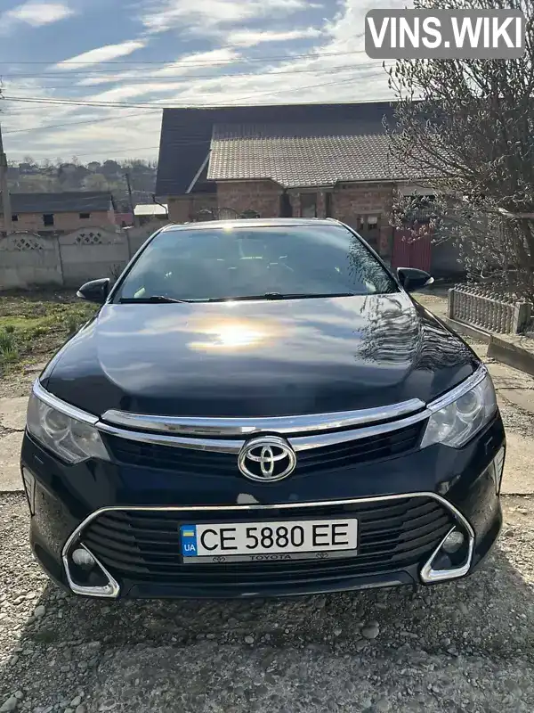 Седан Toyota Camry 2017 2.49 л. Автомат обл. Черновицкая, Черновцы - Фото 1/21