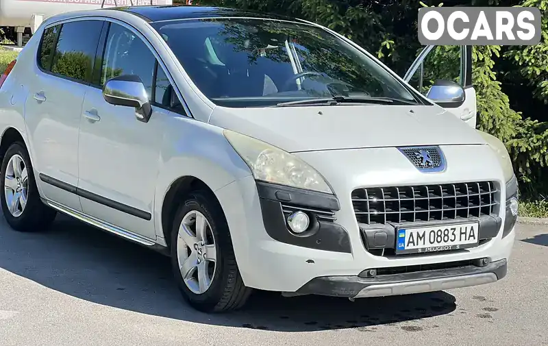 Внедорожник / Кроссовер Peugeot 3008 2011 1.6 л. Ручная / Механика обл. Житомирская, Бердичев - Фото 1/14