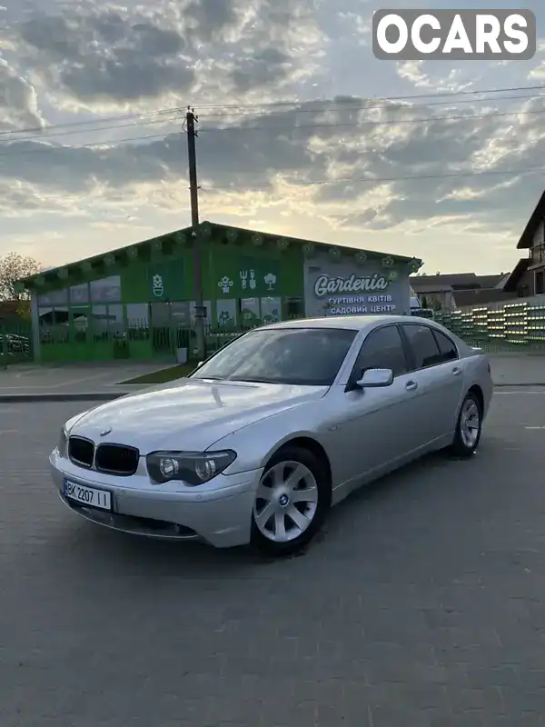 Седан BMW 7 Series 2003 3 л. Автомат обл. Рівненська, Володимирець - Фото 1/21