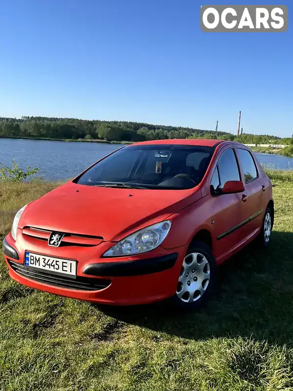 Хетчбек Peugeot 307 2002 1.36 л. Ручна / Механіка обл. Сумська, Шостка - Фото 1/13