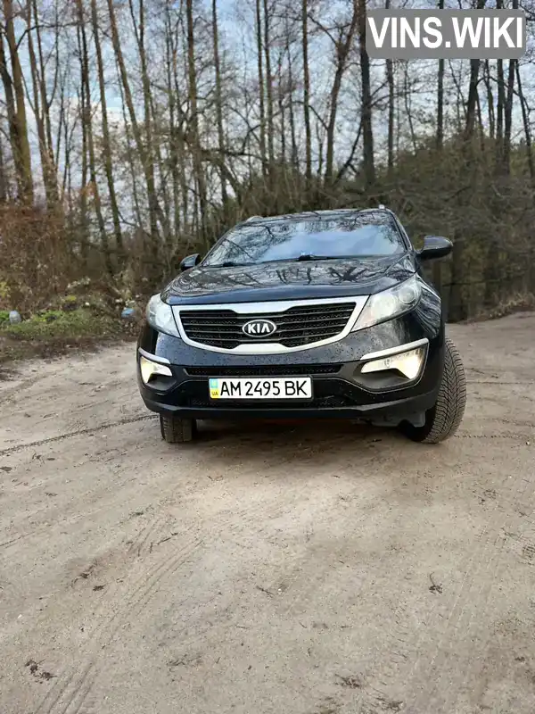 Позашляховик / Кросовер Kia Sportage 2013 1.69 л. Ручна / Механіка обл. Житомирська, Коростень - Фото 1/13