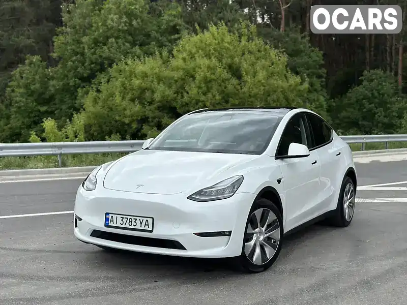 Внедорожник / Кроссовер Tesla Model Y 2022 null_content л. Автомат обл. Киевская, Бровары - Фото 1/21