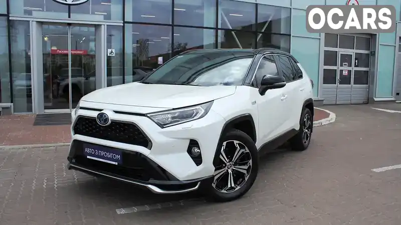 Позашляховик / Кросовер Toyota RAV4 PHEV 2021 2.49 л. Автомат обл. Київська, Київ - Фото 1/12