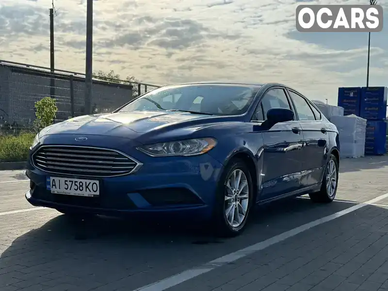 Седан Ford Fusion 2016 2.49 л. Автомат обл. Київська, Вишневе - Фото 1/3