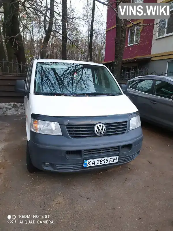 Мінівен Volkswagen Transporter 2008 2.46 л. Ручна / Механіка обл. Київська, Київ - Фото 1/9