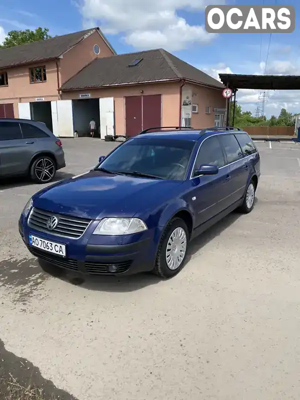 Универсал Volkswagen Passat 2001 1.9 л. Ручная / Механика обл. Закарпатская, Мукачево - Фото 1/16