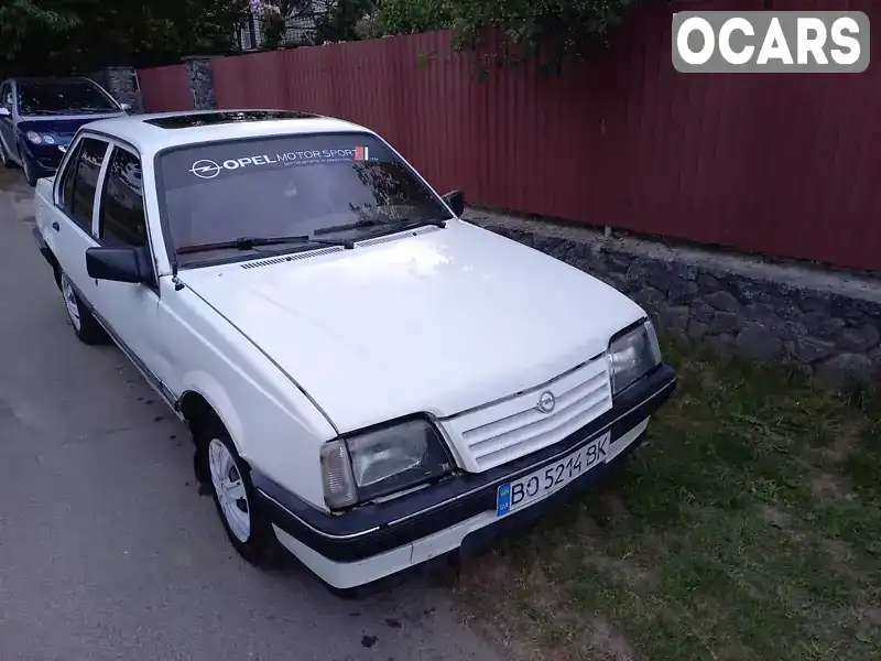 W0L000086H1012030 Opel Ascona 1987 Седан 1.58 л. Фото 1