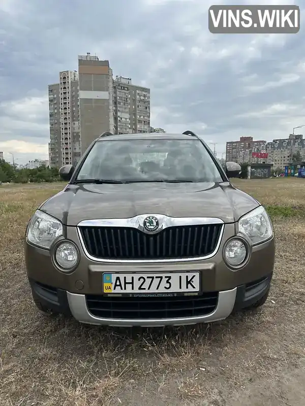 Позашляховик / Кросовер Skoda Yeti 2012 1.8 л. Ручна / Механіка обл. Київська, Київ - Фото 1/16