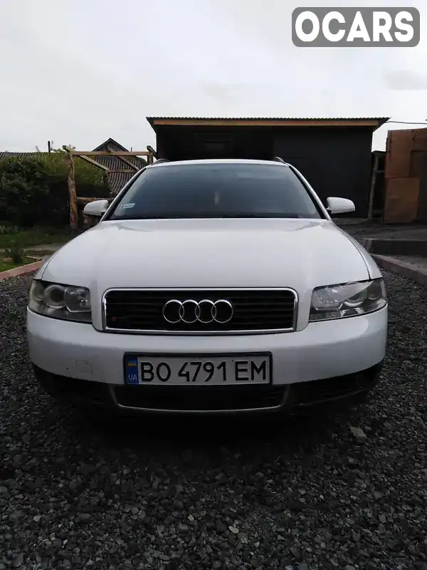 Універсал Audi A4 2001 1.9 л. Ручна / Механіка обл. Тернопільська, Монастириська - Фото 1/20