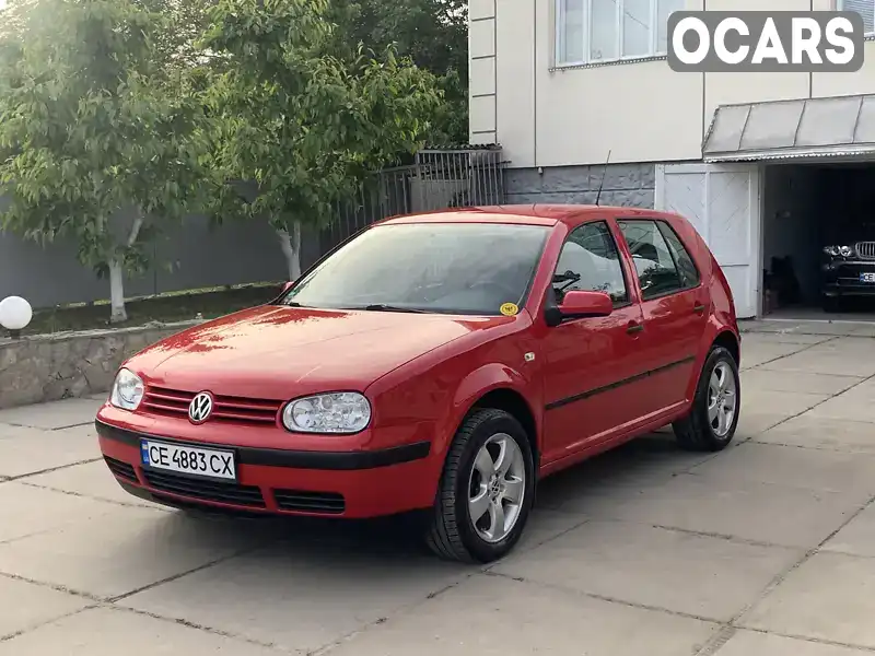 Хэтчбек Volkswagen Golf 2001 1.6 л. Ручная / Механика обл. Черновицкая, Хотин - Фото 1/21