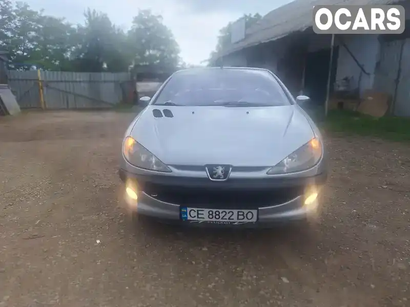 Кабріолет Peugeot 206 2001 1.59 л. Ручна / Механіка обл. Чернівецька, Чернівці - Фото 1/21