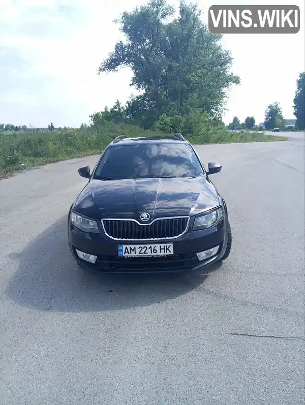 Универсал Skoda Octavia 2015 1.97 л. Ручная / Механика обл. Житомирская, Бердичев - Фото 1/15