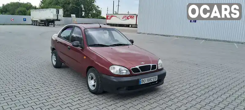 Седан Daewoo Lanos 2007 1.5 л. Ручна / Механіка обл. Тернопільська, Шумськ - Фото 1/4