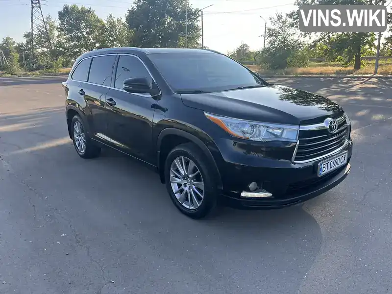 Позашляховик / Кросовер Toyota Highlander 2014 3.46 л. Автомат обл. Миколаївська, Миколаїв - Фото 1/21