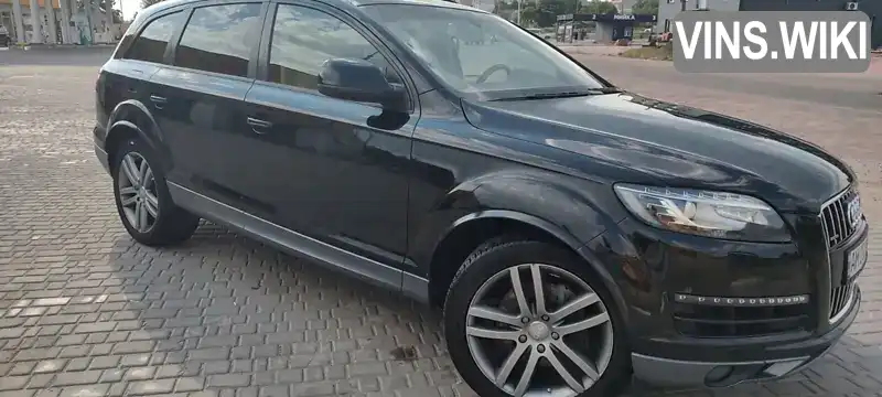 Позашляховик / Кросовер Audi Q7 2012 2.97 л. Автомат обл. Житомирська, Овруч - Фото 1/21