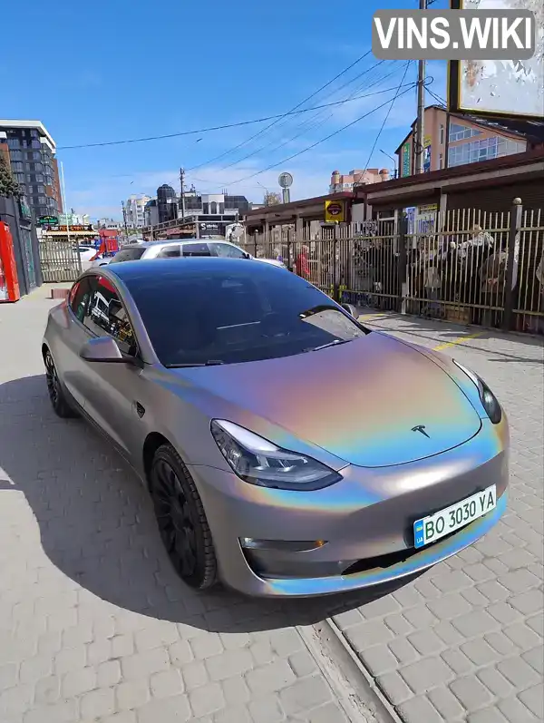 Седан Tesla Model 3 2022 null_content л. Автомат обл. Тернопільська, Тернопіль - Фото 1/21