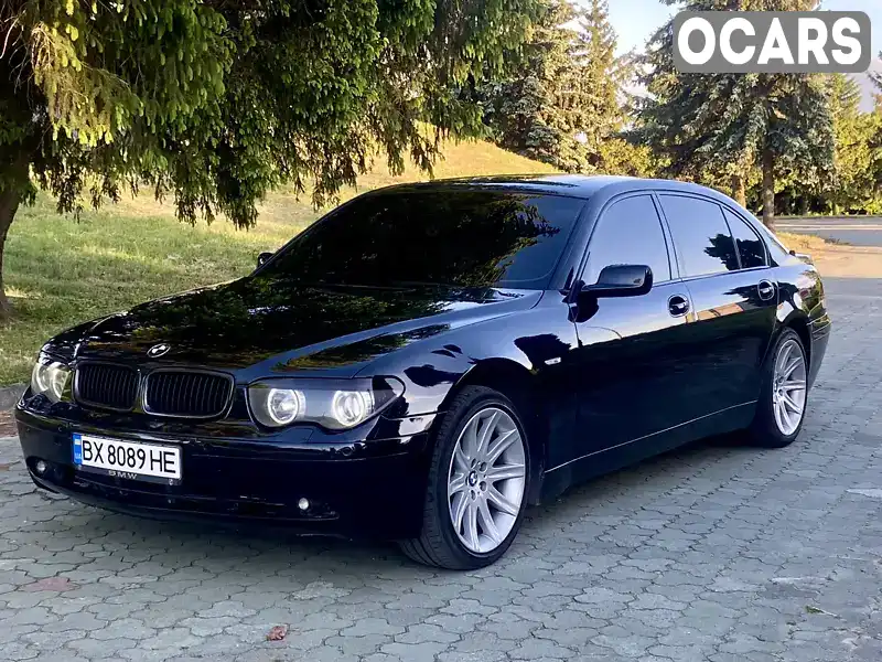 Седан BMW 7 Series 2003 3.6 л. Автомат обл. Рівненська, Дубно - Фото 1/21