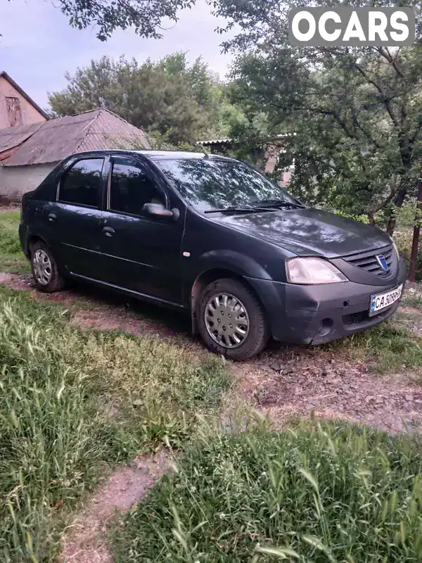 Седан Dacia Logan 2007 1.39 л. Ручная / Механика обл. Черкасская, Катеринополь - Фото 1/7