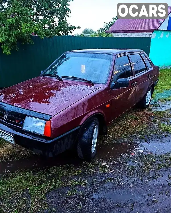 Седан ВАЗ / Lada 21099 2009 1.6 л. Ручна / Механіка обл. Харківська, Сахновщина - Фото 1/4