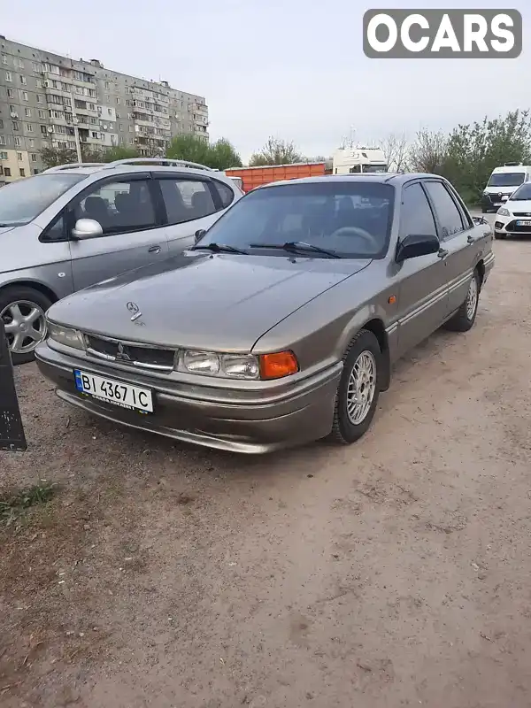 Седан Mitsubishi Galant 1989 2 л. Ручна / Механіка обл. Полтавська, Кременчук - Фото 1/9