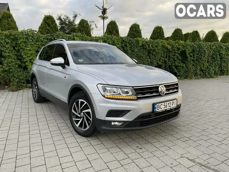 Позашляховик / Кросовер Volkswagen Tiguan 2018 2 л. Автомат обл. Львівська, Стрий - Фото 1/21