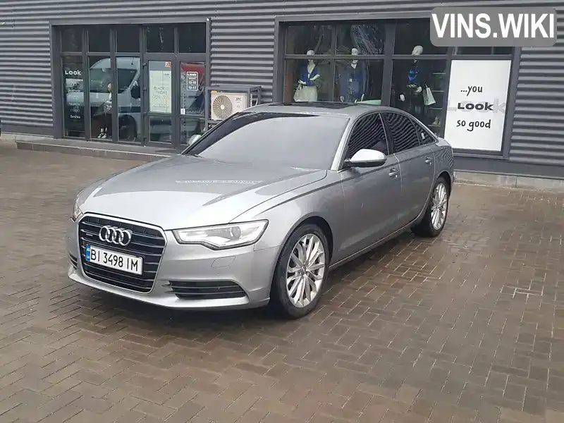 Седан Audi A6 2011 3 л. Автомат обл. Полтавська, Кременчук - Фото 1/21