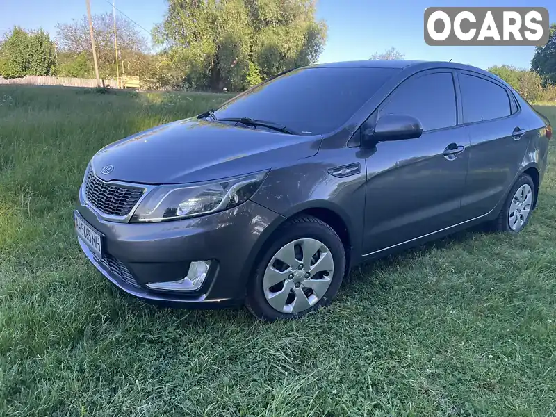 Седан Kia Rio 2012 1.4 л. Ручная / Механика обл. Полтавская, Зеньков - Фото 1/19