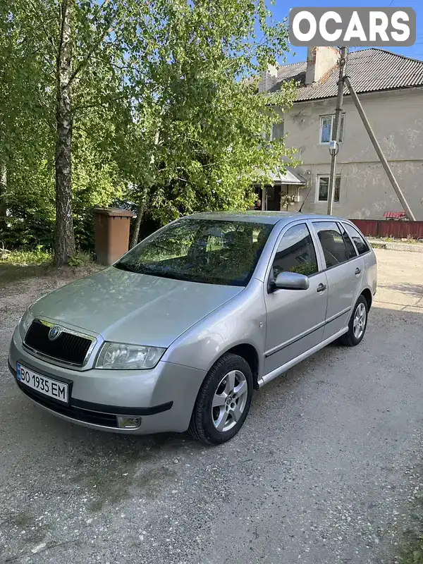 Універсал Skoda Fabia 2003 1.39 л. Автомат обл. Тернопільська, Збараж - Фото 1/21