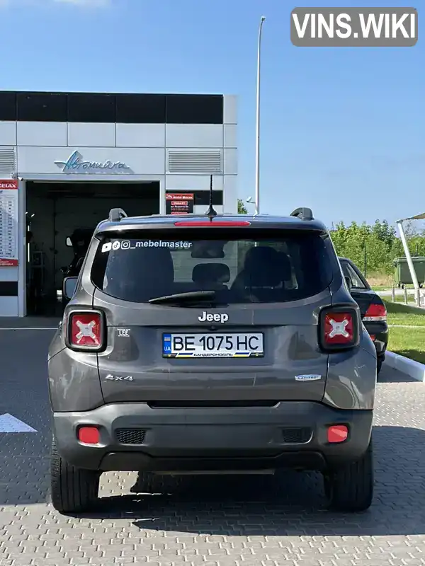 ZACCJBBT8GPD59162 Jeep Renegade 2016 Внедорожник / Кроссовер 2.36 л. Фото 1