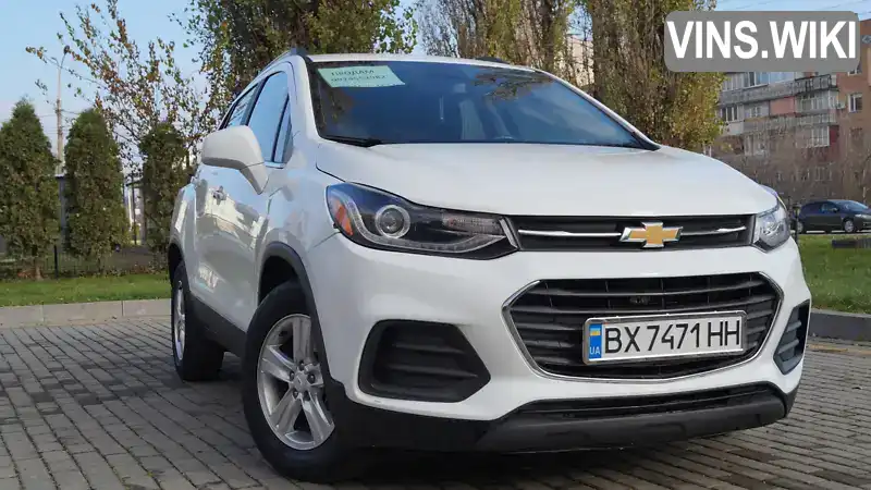 Внедорожник / Кроссовер Chevrolet Trax 2017 1.4 л. Автомат обл. Хмельницкая, Каменец-Подольский - Фото 1/21