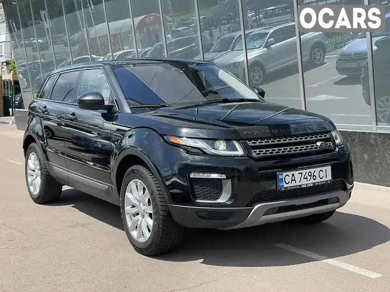 Позашляховик / Кросовер Land Rover Range Rover Evoque 2016 2 л. Автомат обл. Київська, Київ - Фото 1/21