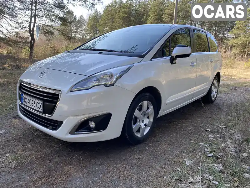 Мікровен Peugeot 5008 2014 1.56 л. Ручна / Механіка обл. Хмельницька, Славута - Фото 1/21