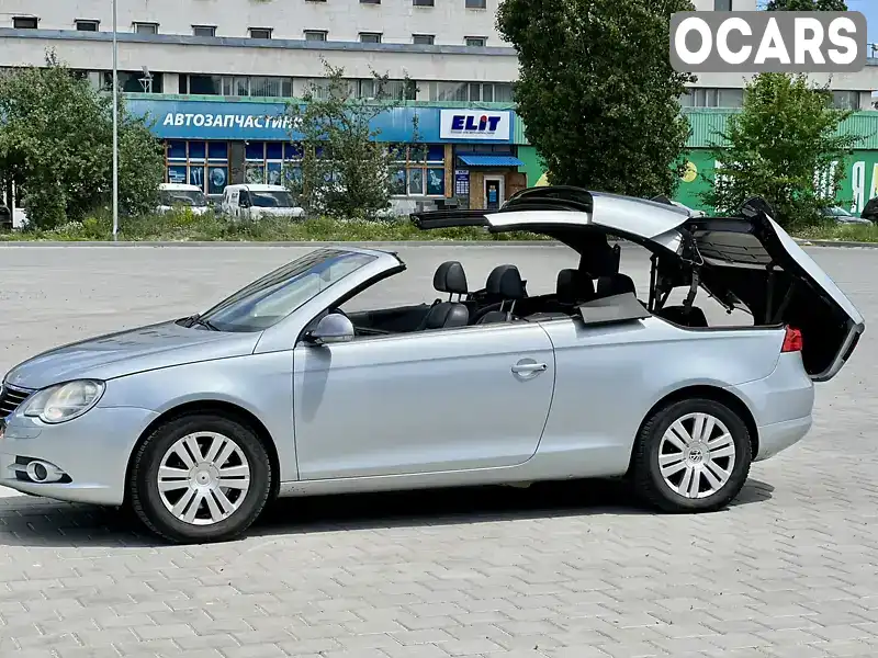 Кабриолет Volkswagen Eos 2008 1.97 л. Автомат обл. Черкасская, Черкассы - Фото 1/21