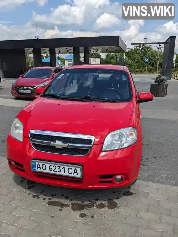 Седан Chevrolet Aveo 2007 null_content л. обл. Закарпатская, Ужгород - Фото 1/9